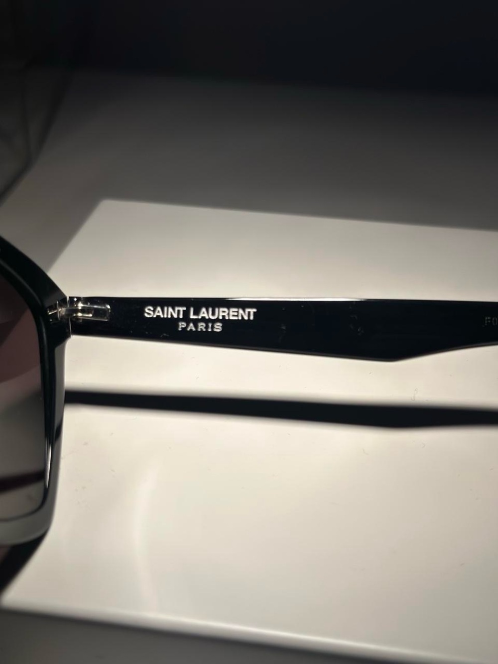 Saint Laurent SL 281 SLIM Black Designer Sunglasses NWOT Unisex - Picture 4 of 6